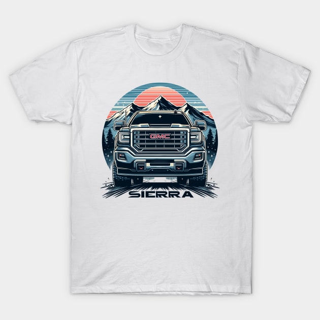 GMC Sierra T-Shirt by Vehicles-Art